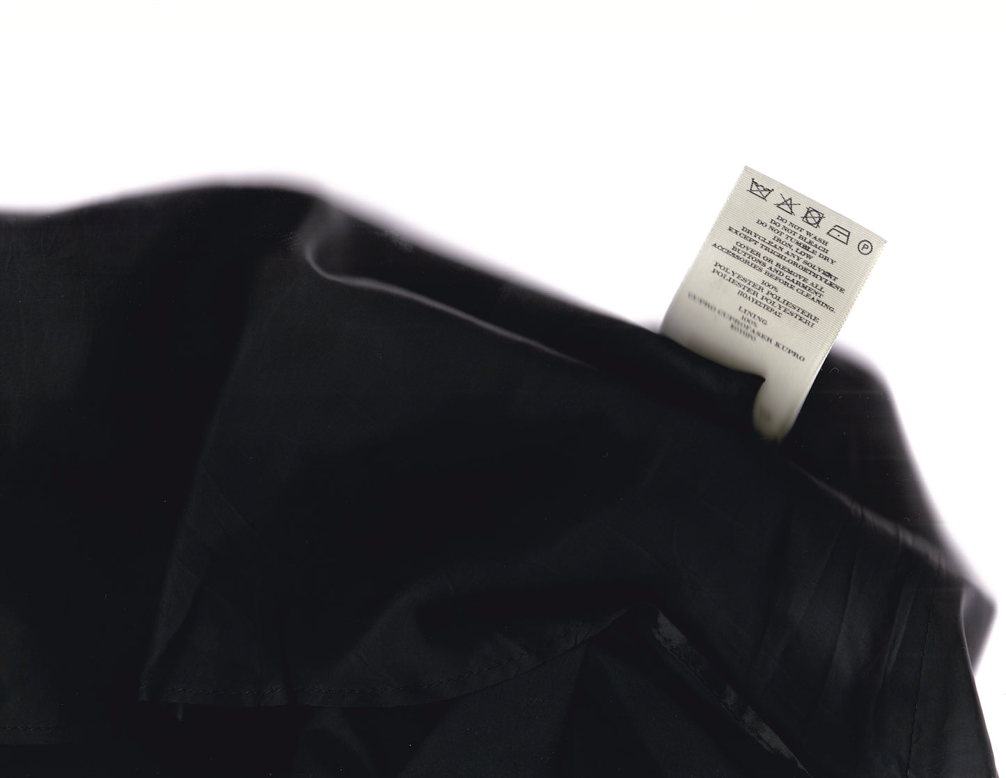 BURBERRY Black Midi Skirt