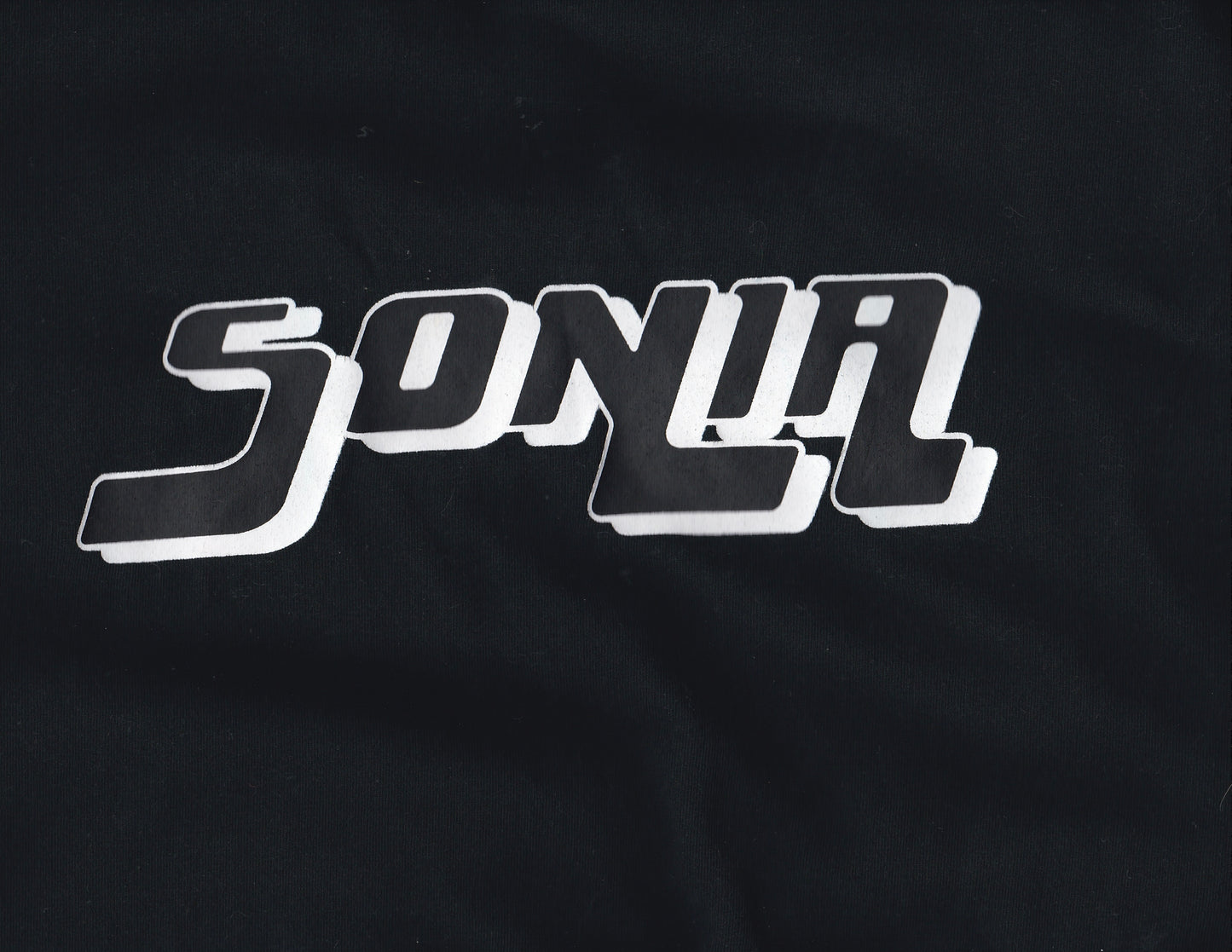 SONIA RYKIEL Black 'SONIA' Logo T-Shirt