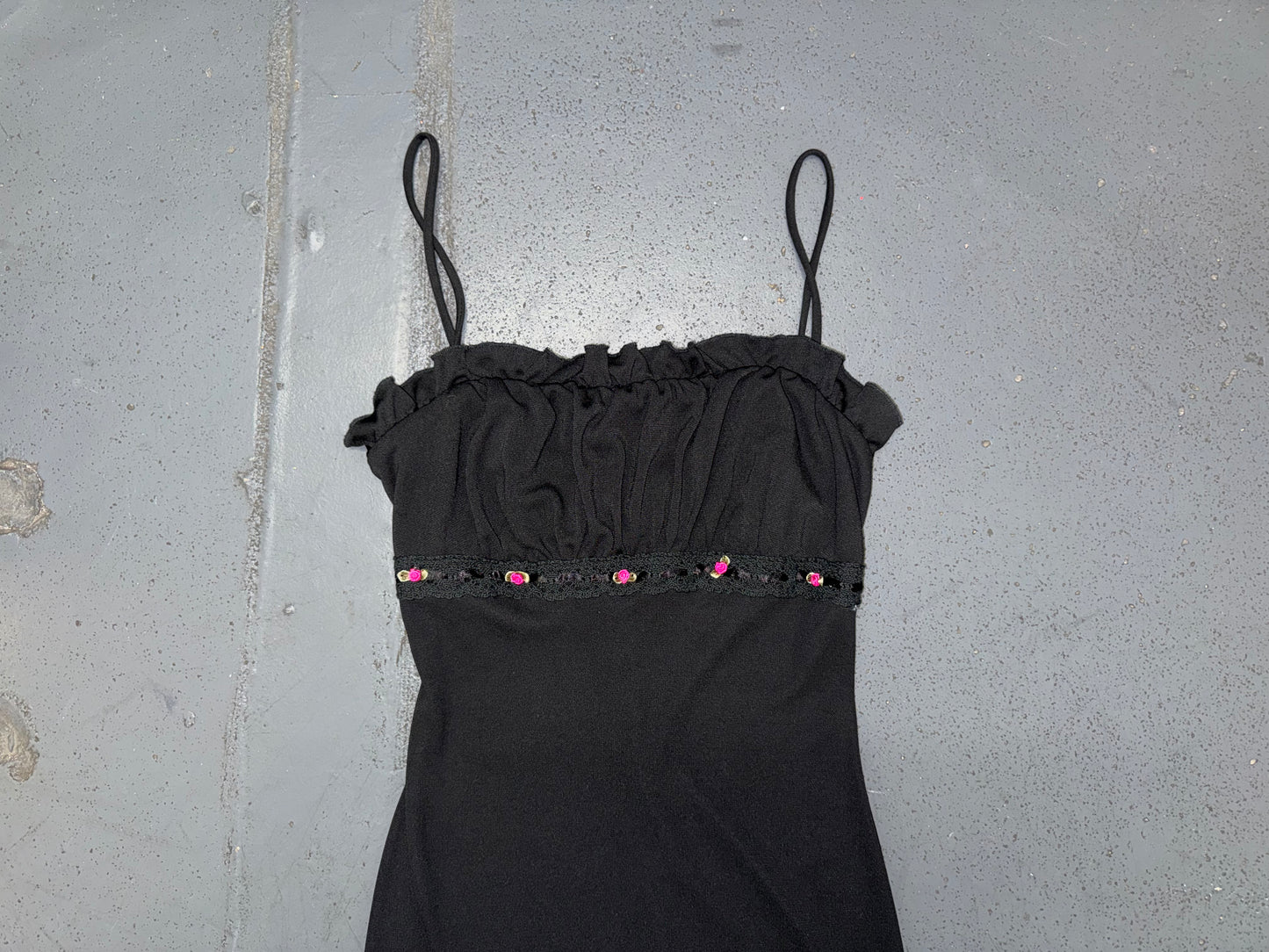RAMPAGE Black Ruched Mini Dress
