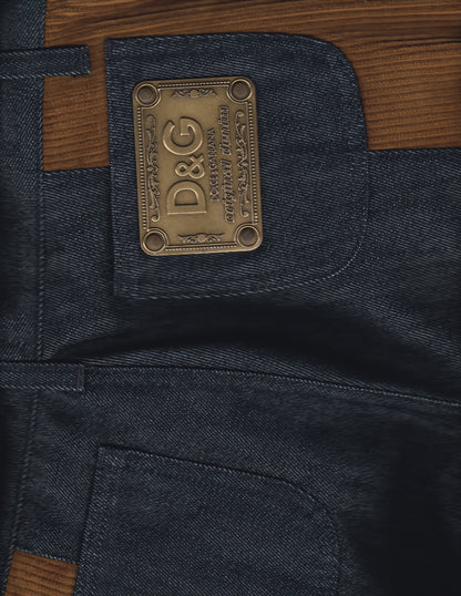 DOLCE & GABBANA Denim and Corduroy Pants