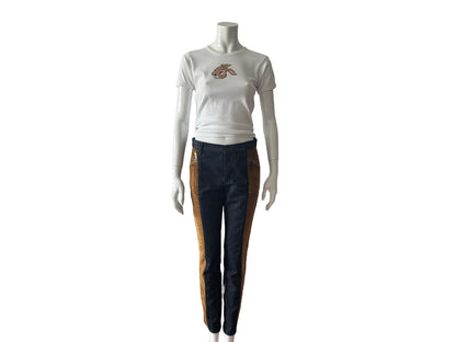 DOLCE & GABBANA Denim and Corduroy Pants